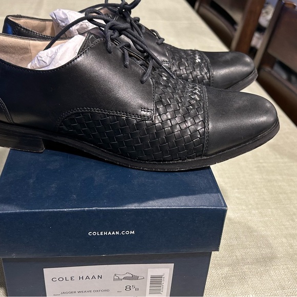 Cole Haan Women's Jagger Grand Weave Oxford, Black, 8.5 B US - Picture 6 of 6